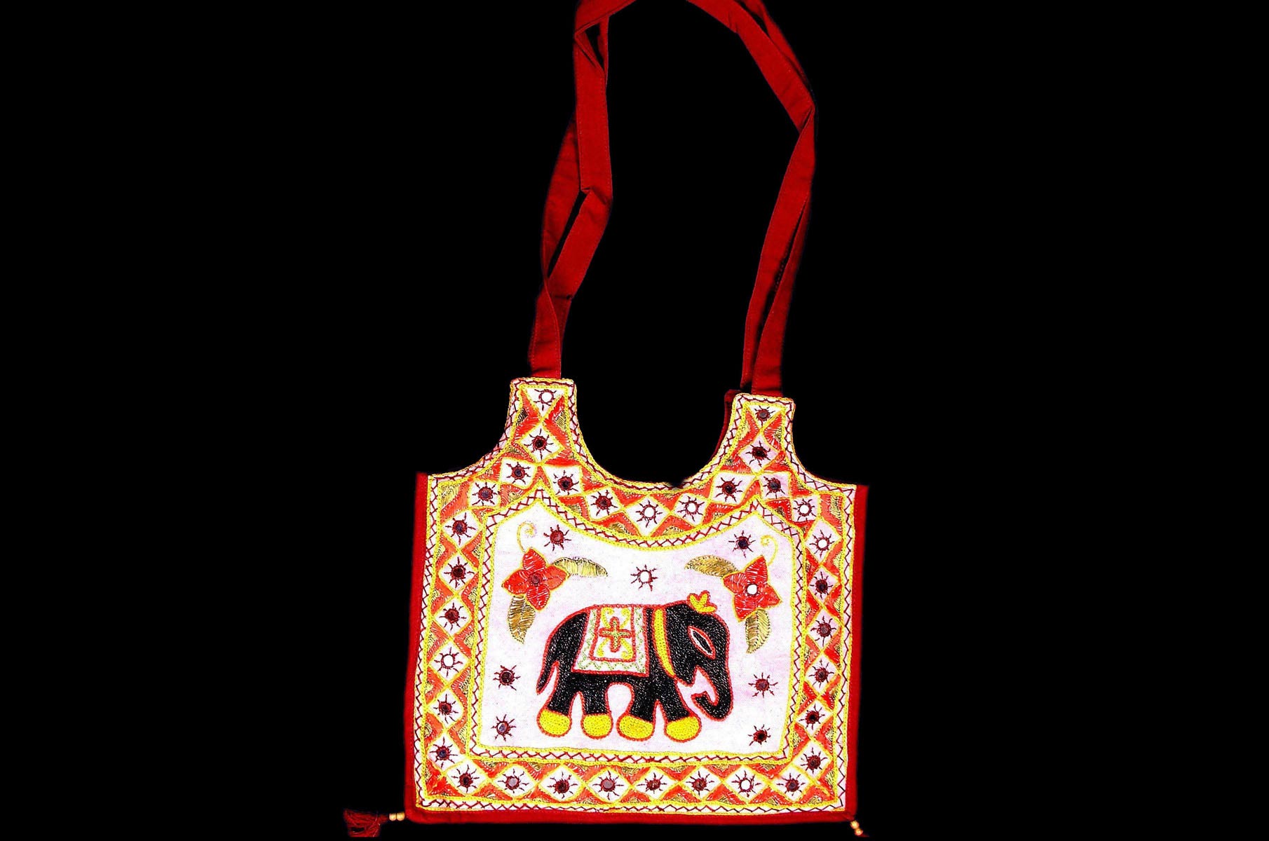 SriShopify Handicrafts Gold, Blue Sling Bag Traditional Rajasthani  Embroidered Mobile Cross Bags for Ladies Gold & Blue Mustard - Blue - Price  in India | Flipkart.com
