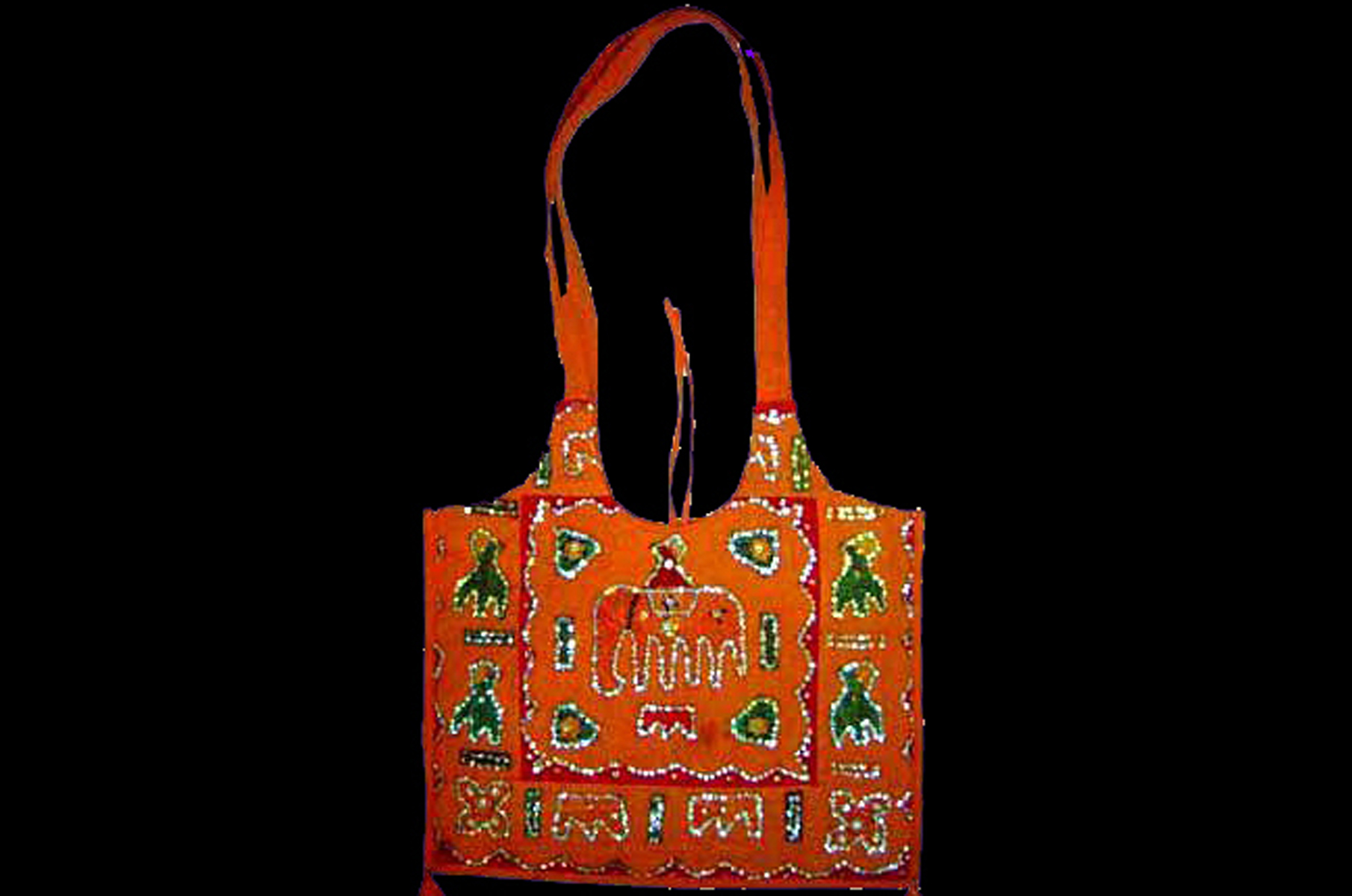 Craft Trade Women's Cotton Handmade Ethnic Rajasthani Side Bag with Handle  - Taajoo